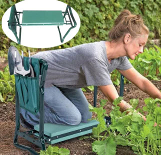Garden Kneeler and Seat with Tools (One Piece)