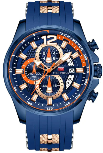 Waterproof Quartz Sports Watch