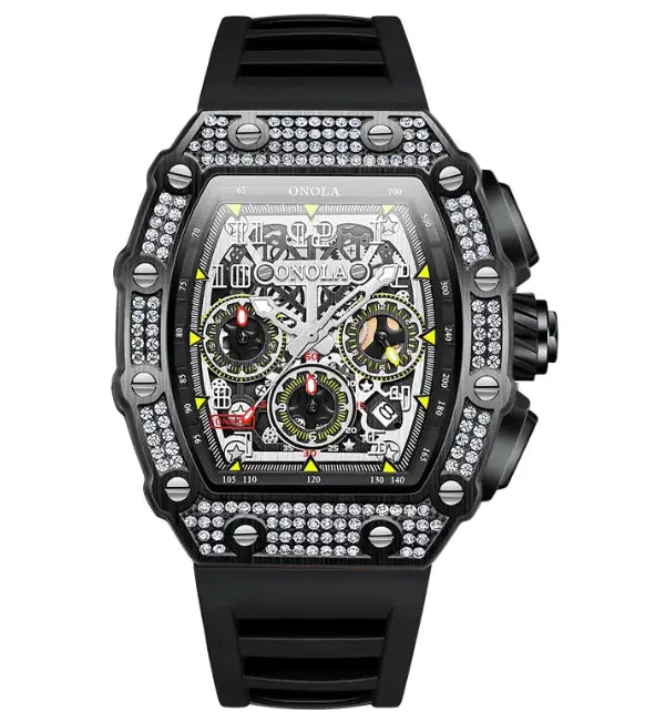 Luxury Automatic Stainless Steel Watch