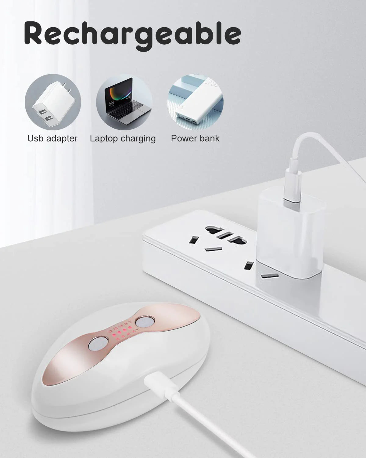 LED Heated Lip Care Device