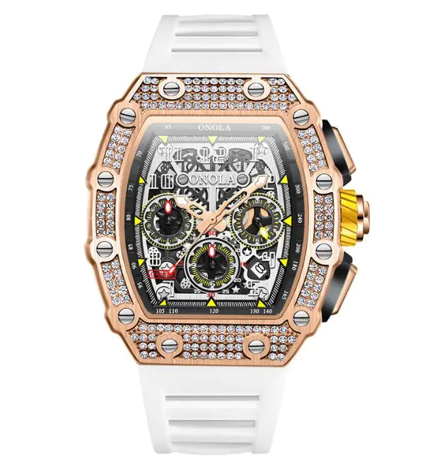 Luxury Automatic Stainless Steel Watch