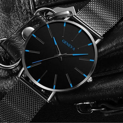 Stainless Steel Luminous Quartz Watch