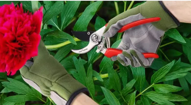 Breathable Soft Pigskin Work Gloves for Gardening