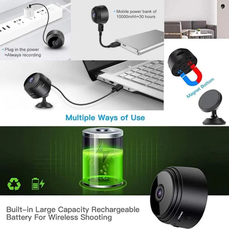 Wireless Mini IP Security Camera