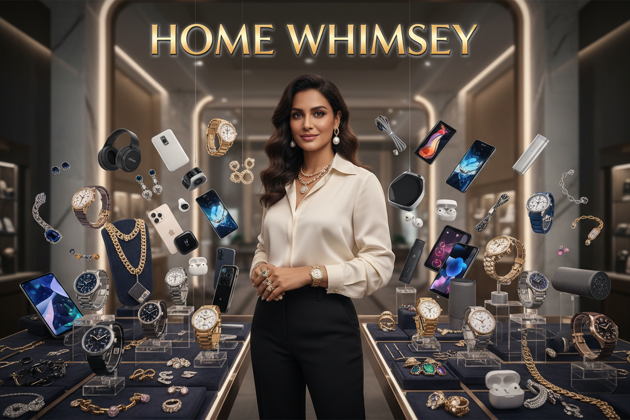 add the name of the store to the banner HOME WHIMSEY