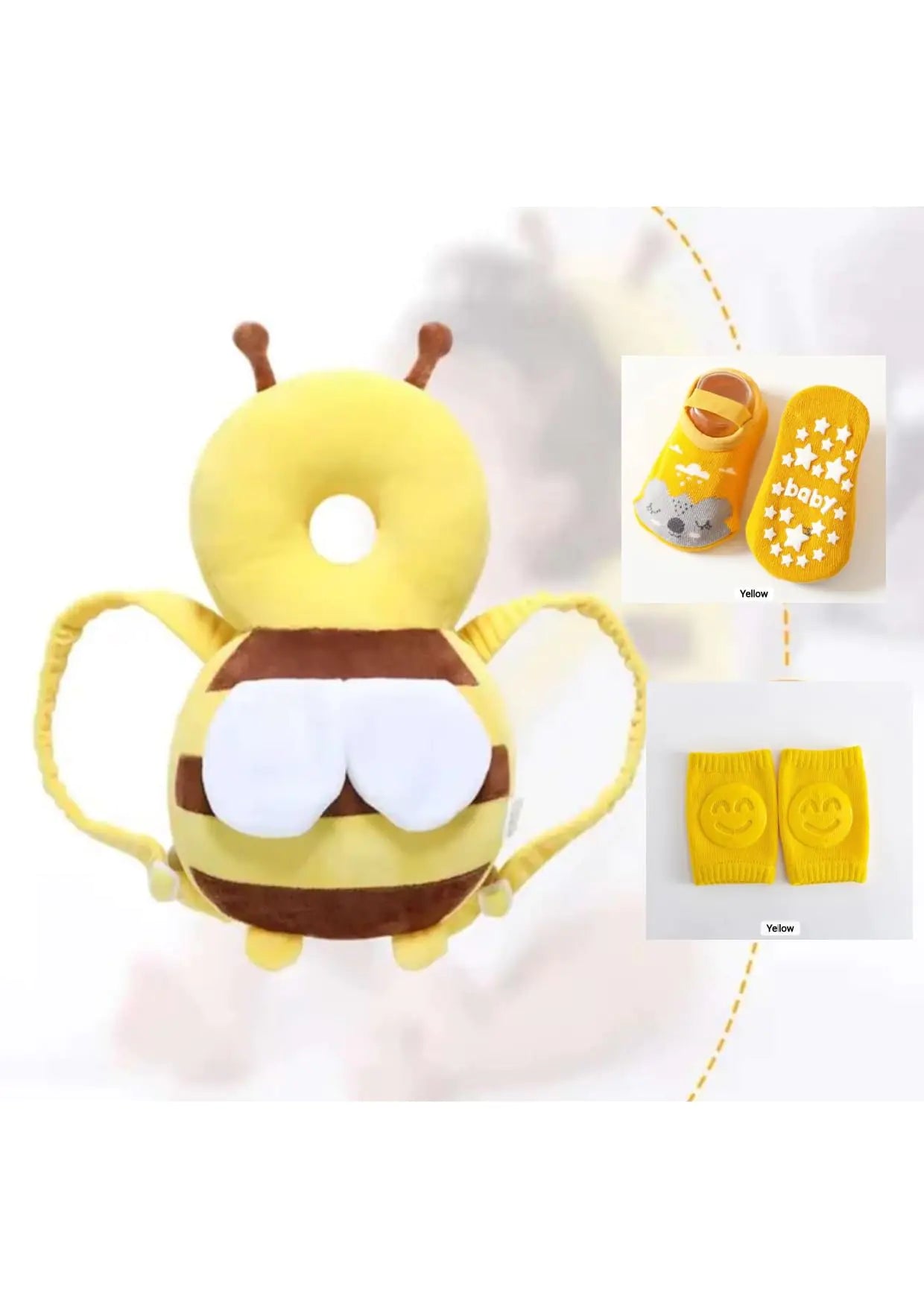 Baby Head Protector Backpack Set