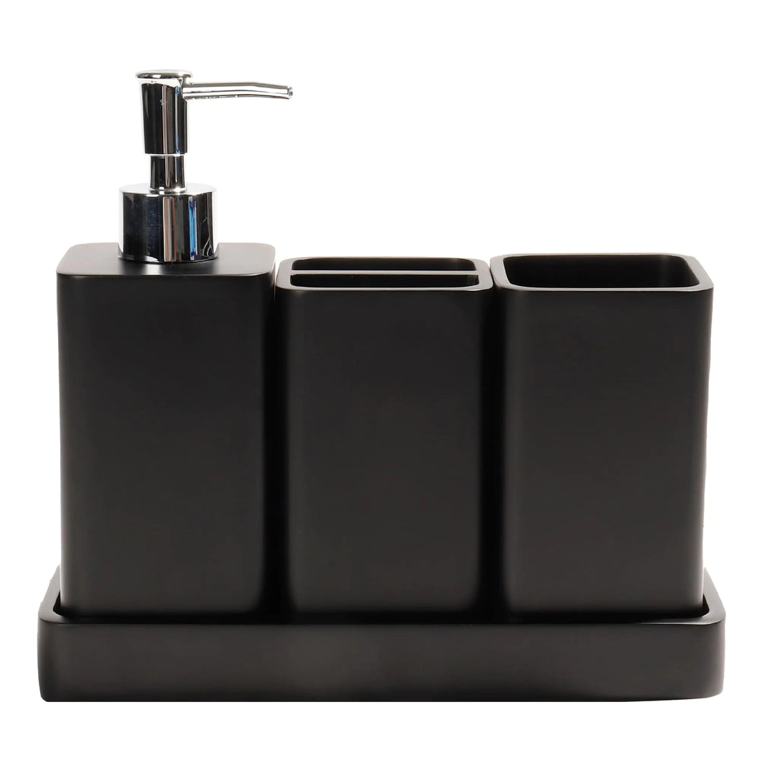 4-Piece Modern Bathroom Accessories Set