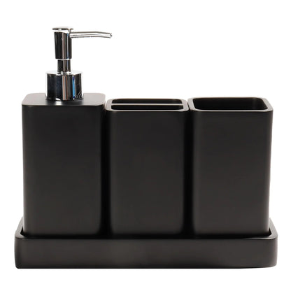 4-Piece Modern Bathroom Accessories Set