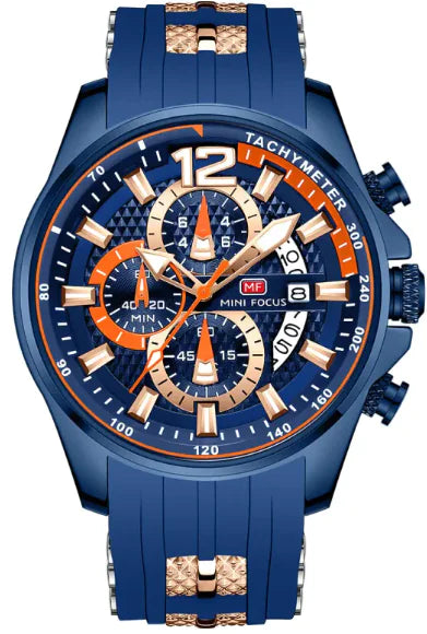 Waterproof Quartz Sports Watch